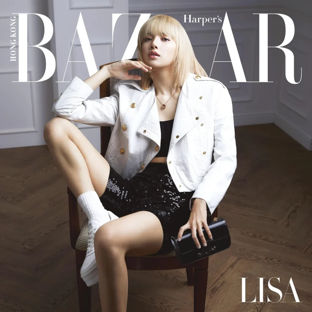 lisa for harpers bazaar hong kong april-2022-issue