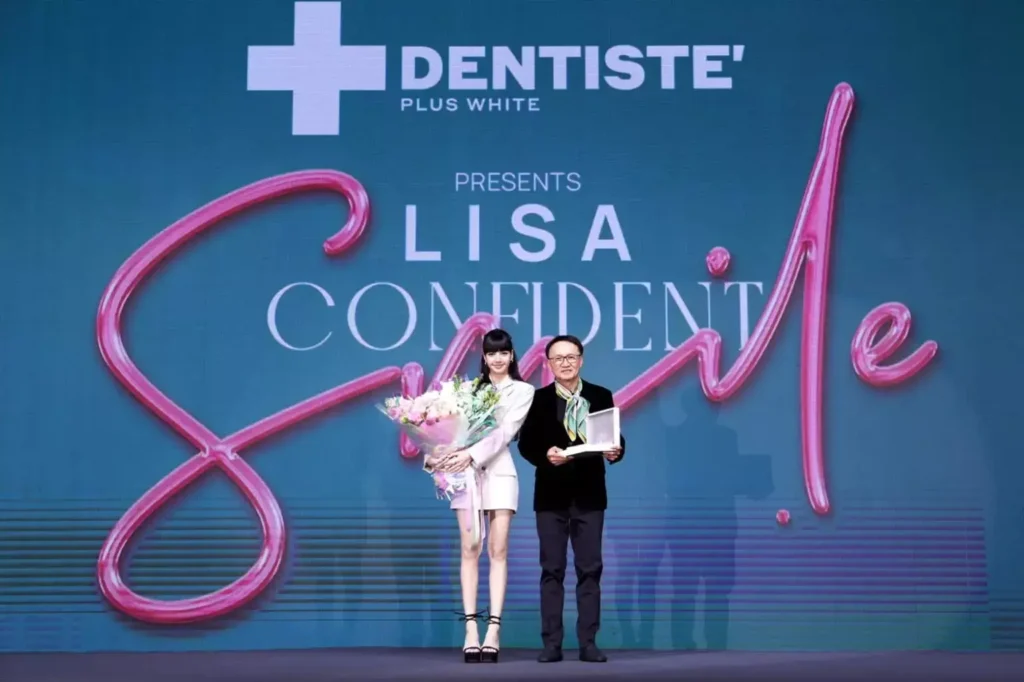Lisa's Star Power Shines Bright: Dentiste Secures Global Ambassadorship