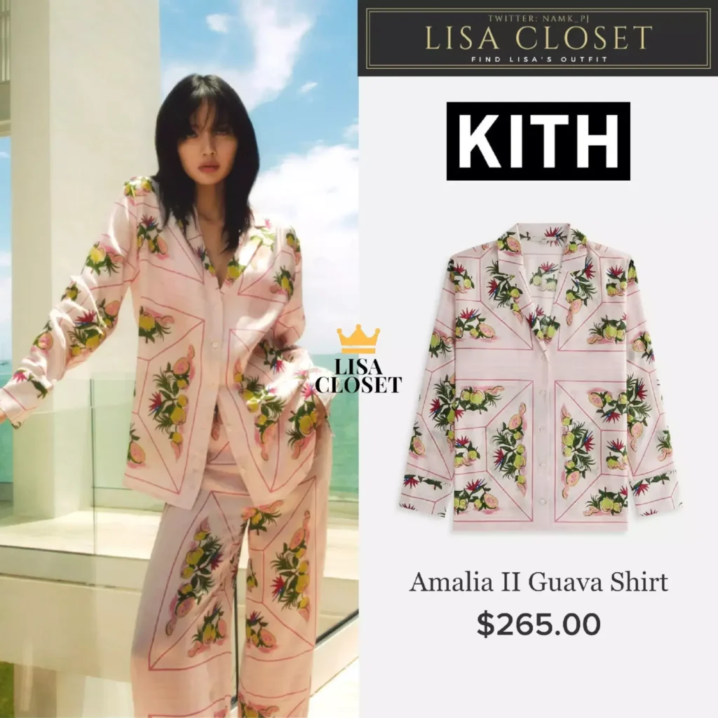 Price List collection LISA x KITH WOMEN