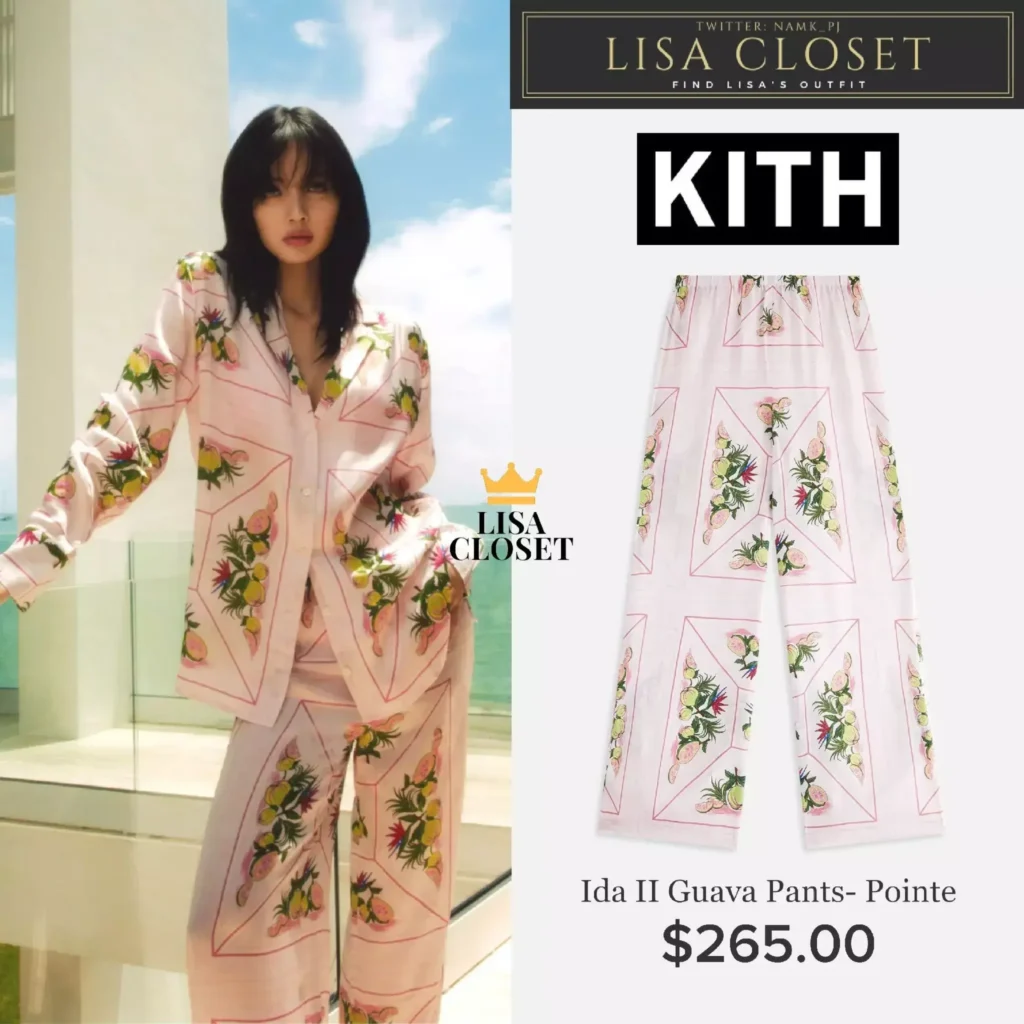 Price List collection LISA x KITH WOMEN