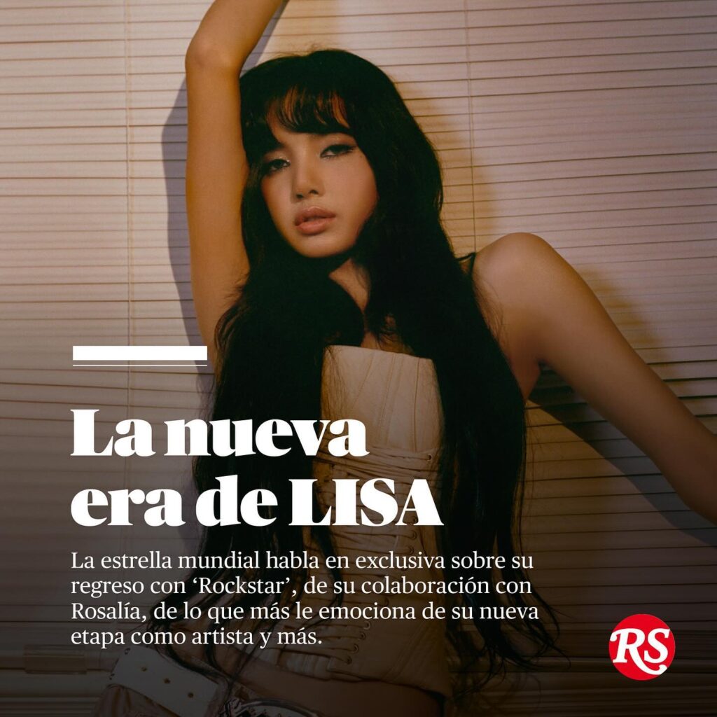 LISA X Rolling Stone Spain 2024