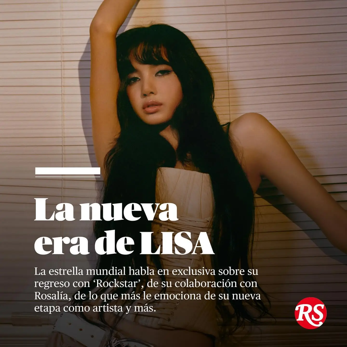 LISA X Rolling Stone Spain 2024