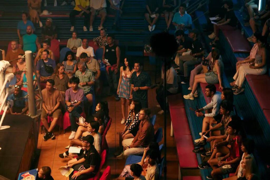 behind the scene The White Lotus ss3