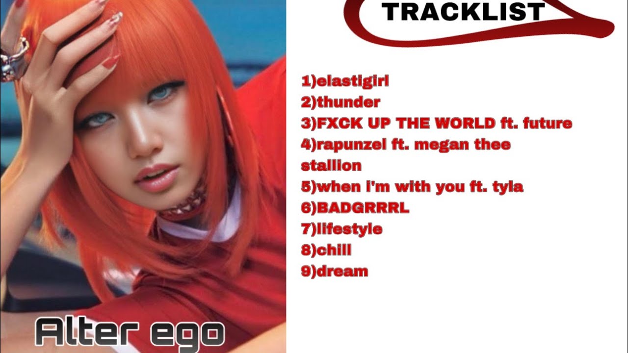 LISA - ALTER EGO (TRACKLIST)