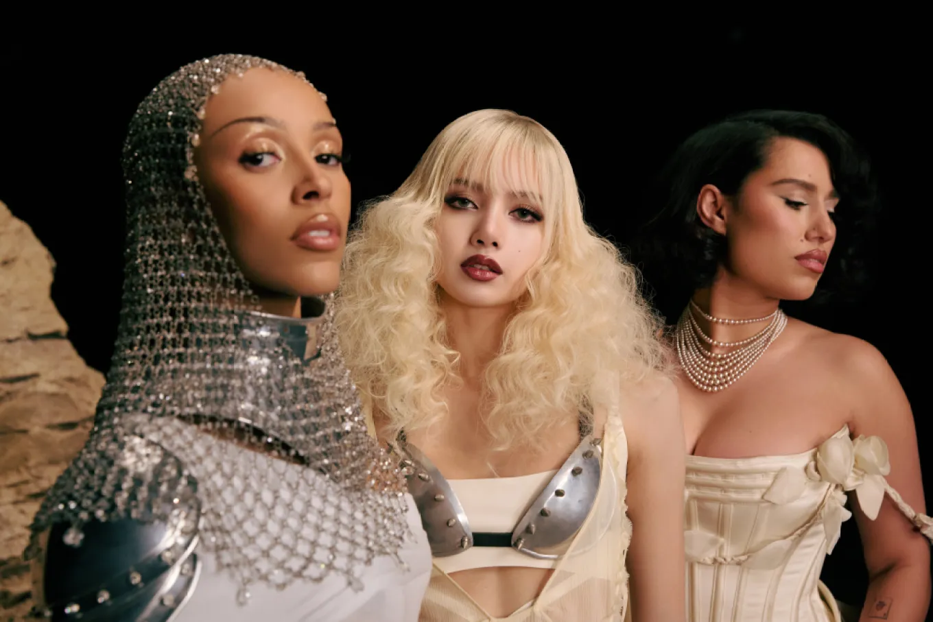 LISA’s “BORN AGAIN” feat. Doja Cat & RAYE