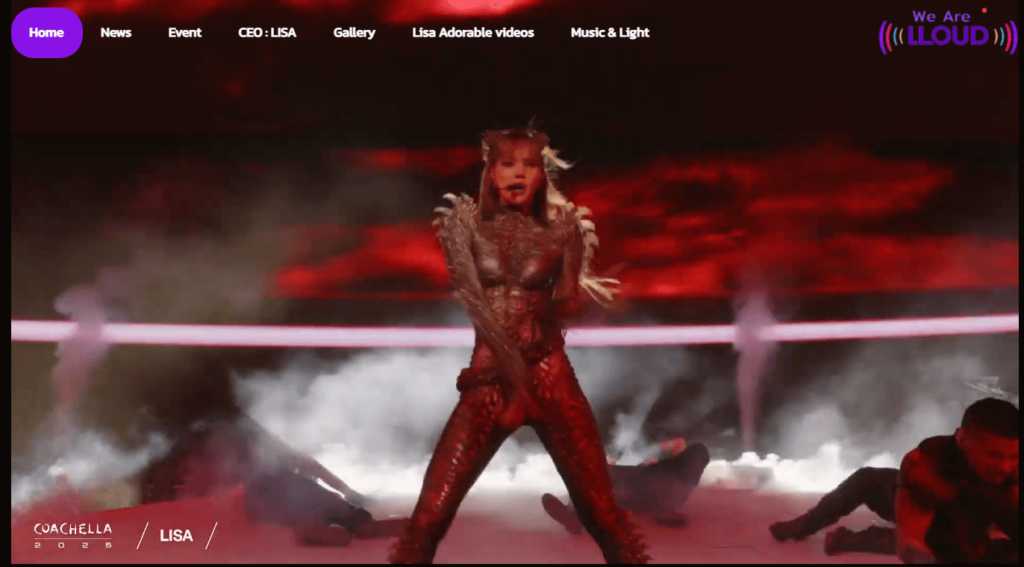 Lisa Coachella 2025 1