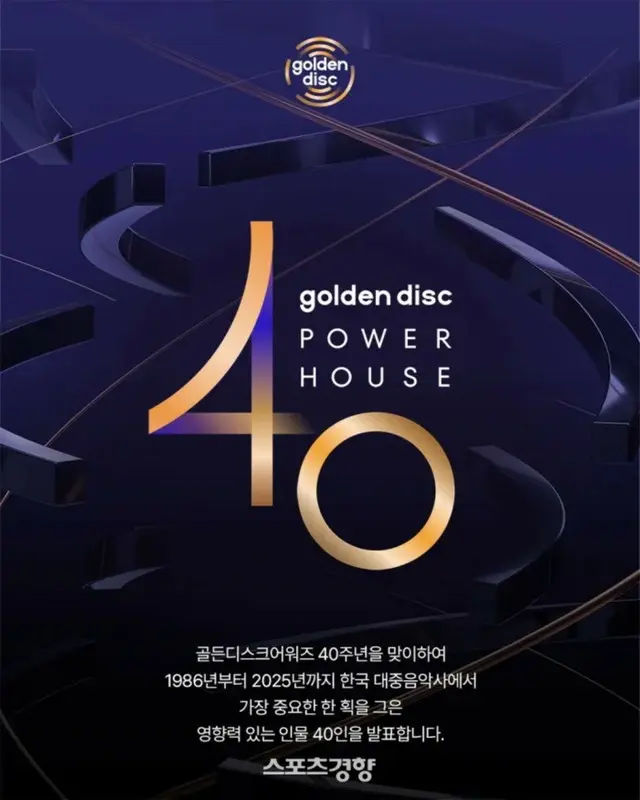 Golden Disc Powerhouse 40