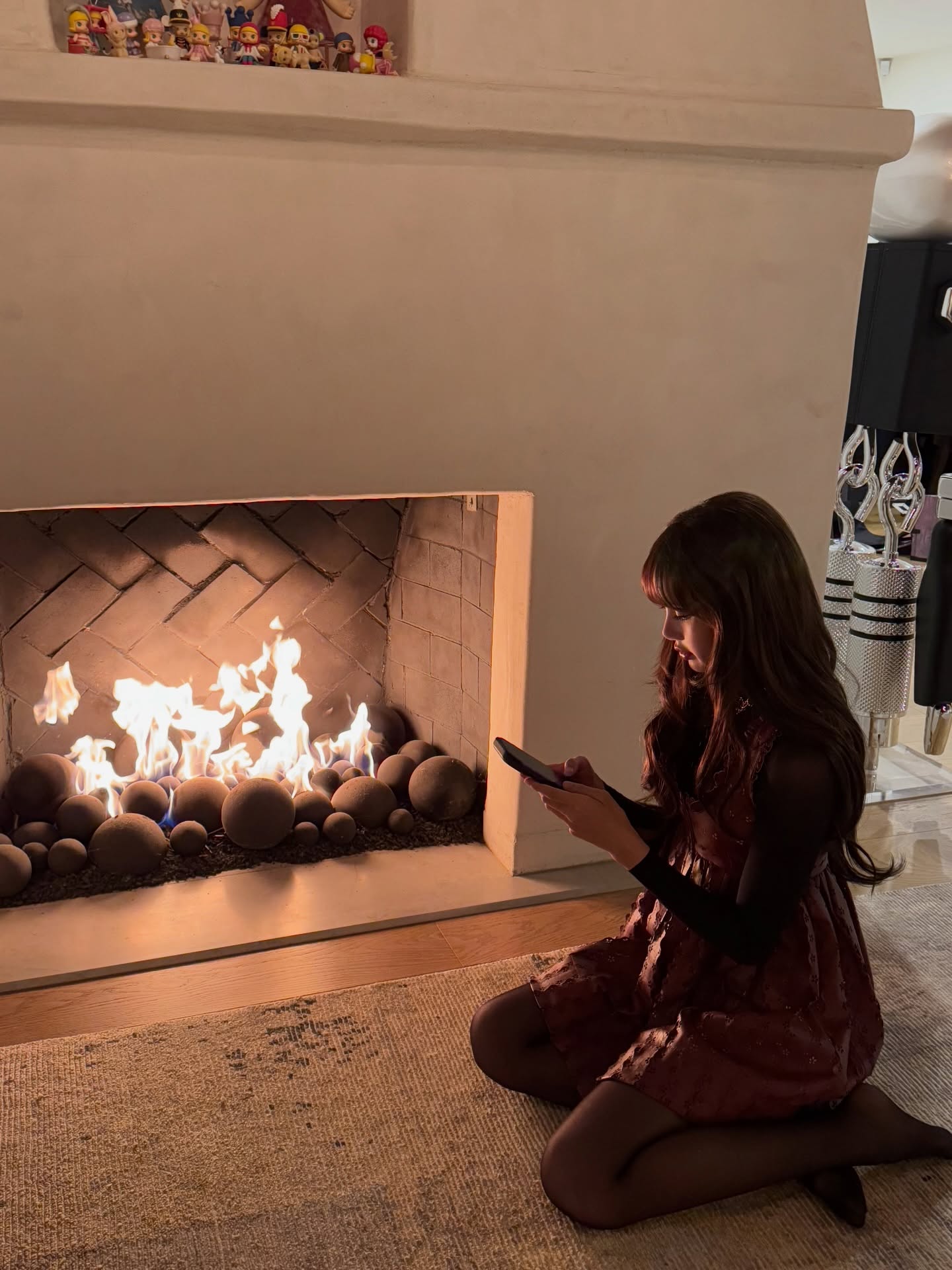 lisa at louis vuitton w magazine dinner